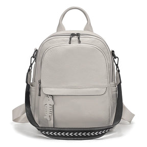 Mochila Feminina de Couro Genuíno Elisa