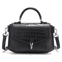 Bolsa de Ombro de Couro Genuíno Carmine