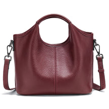 Bolsa de Ombro de Couro Genuíno Isabell