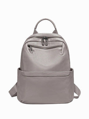 Mochila Feminina de Couro Genuíno Gabrielle