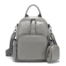 Mochila Feminina de Couro Genuíno Antonella