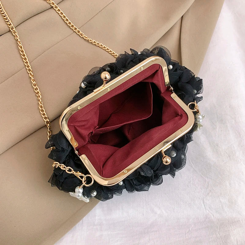 Bolsa de Jantar Elegante de Luxo Florença