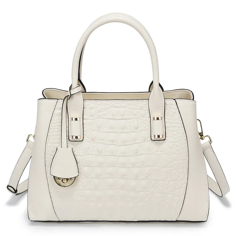 Bolsa Transversal de Couro Genuíno Jade