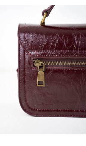 Bolsa Feminina de Couro Genuíno Barcelona