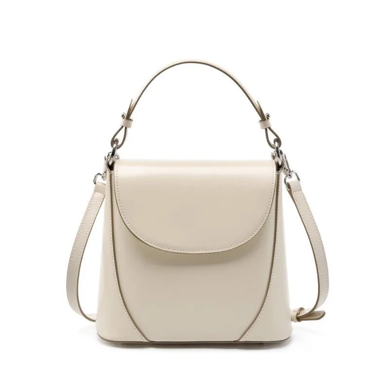 Bolsa de Ombro e Crossbody de Couro Versailles