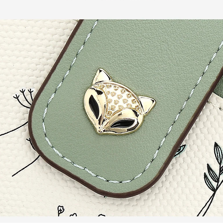 Carteira Feminina de Couro Alina