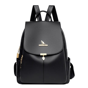 Mochila Feminina de Couro Genuíno Antonelli