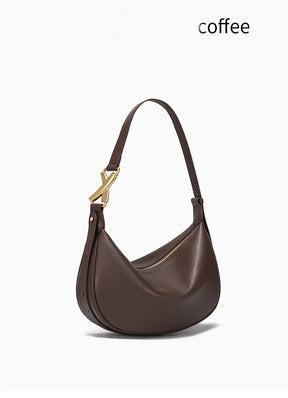 Bolsa Hobo de Couro Madri
