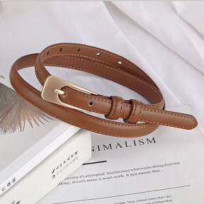 Cinto Feminino de Couro Alba