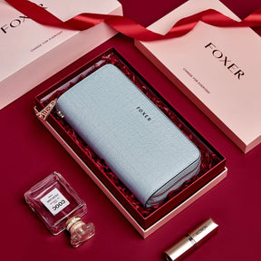 Carteira Feminina de Couro Genuíno Beatrice