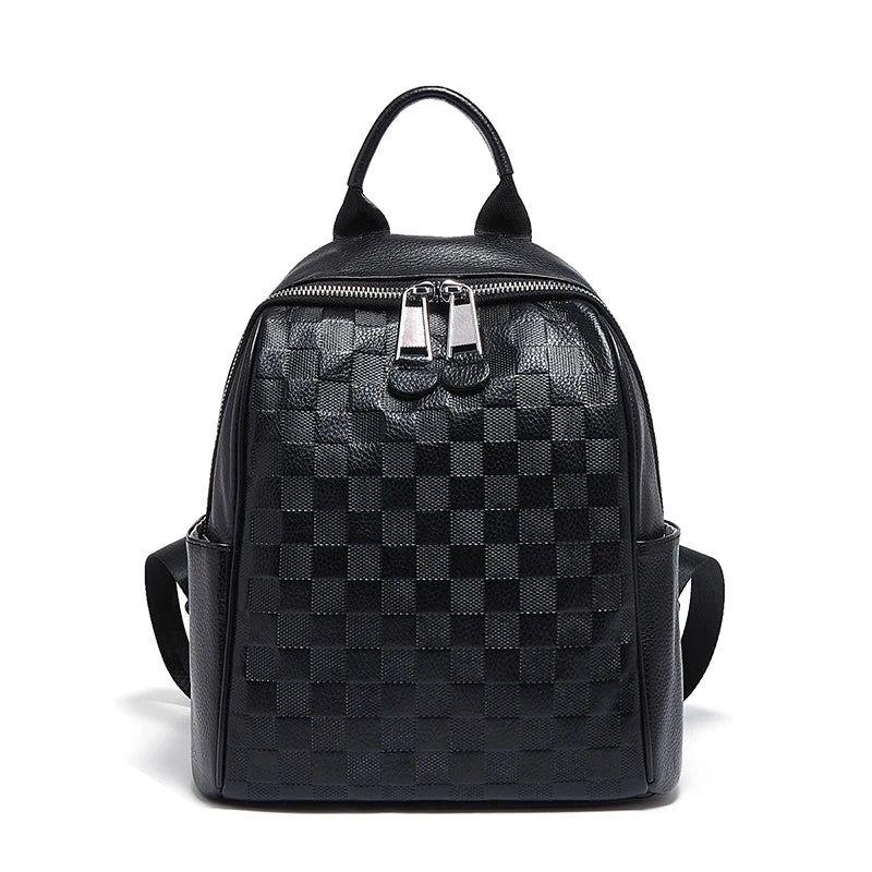 Mochila Casual de Couro Lana