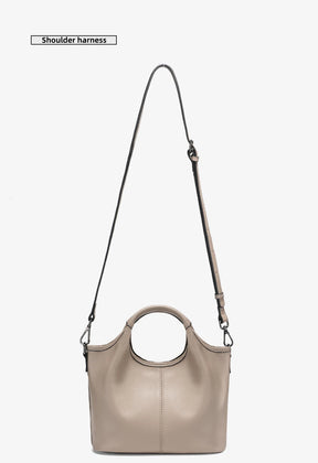 Bolsa de Ombro de Couro Genuíno Isabell