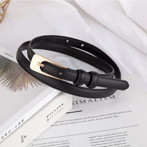 Cinto Feminino de Couro Alba