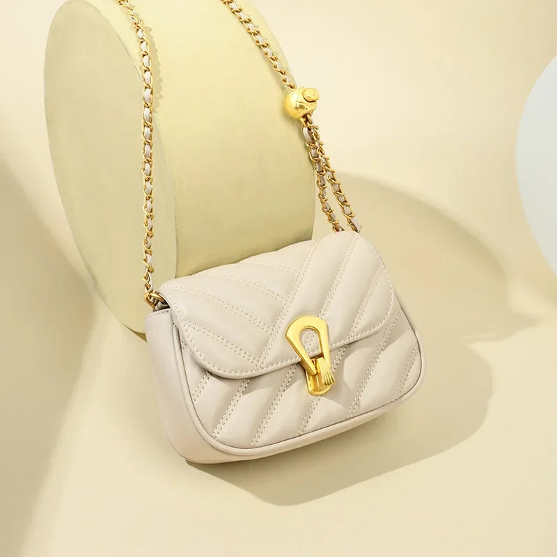 Bolsa Transversal De Couro Porto