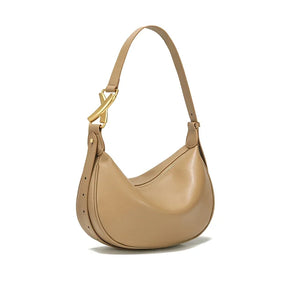Bolsa Hobo de Couro Madri