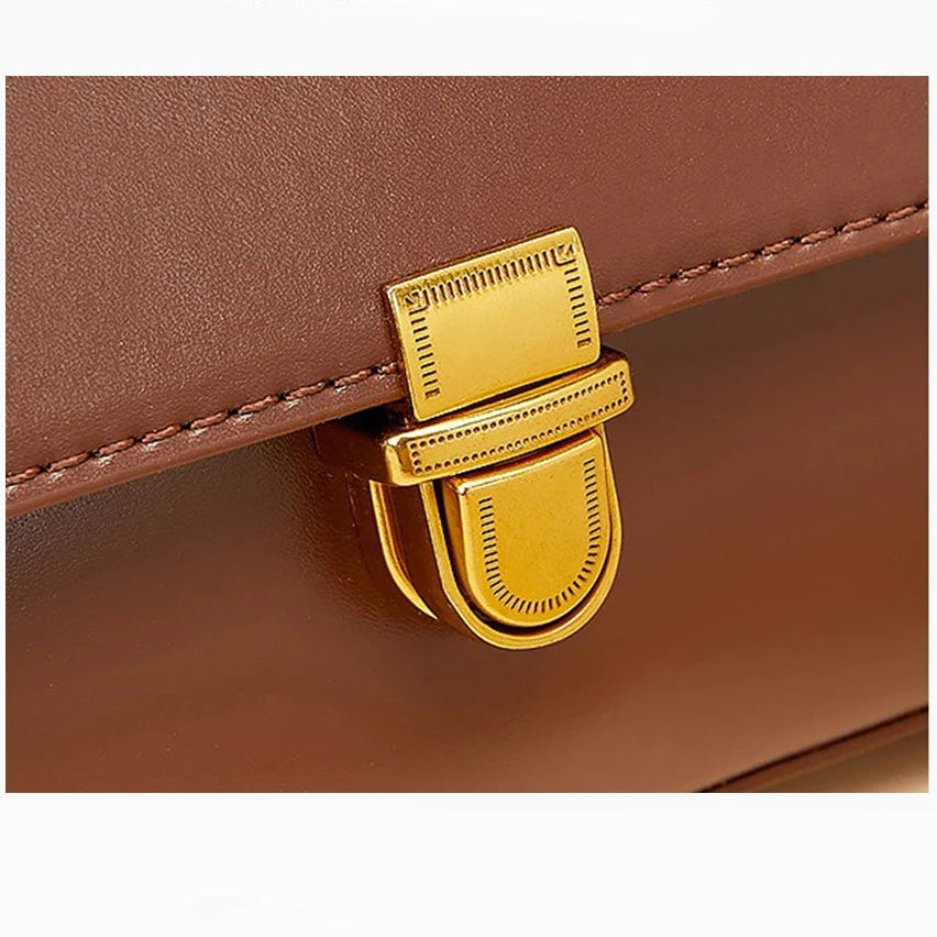 Bolsa Baguete de Couro Genuíno Chloé