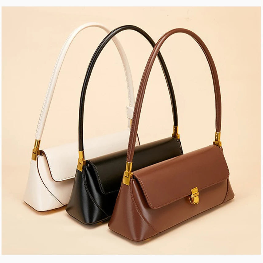 Bolsa Baguete de Couro Genuíno Chloé