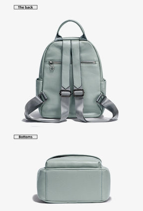 Mochila Feminina de Couro Genuíno Camilla