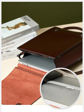 Mochila Feminina Retro de Couro Celene