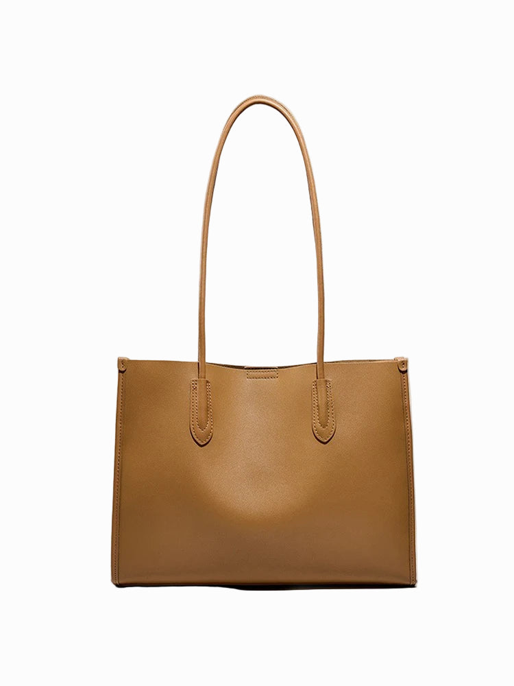Bolsa Tote de Couro Genuíno Élodie