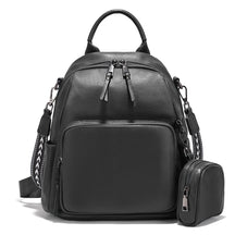 Mochila Feminina de Couro Genuíno Antonella