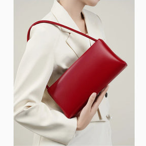 Bolsa Baguette de Couro Loraine