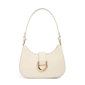 Bolsa de Ombro de Couro Charmosa