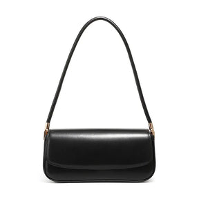 Bolsa Baguete de Couro Borgonha | Baguette Handbags | Cores variadas | Detalhe 5 | Vivièn