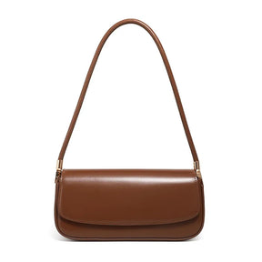 Bolsa Baguete de Couro Borgonha | Baguette Handbags | Cores variadas | Vivièn