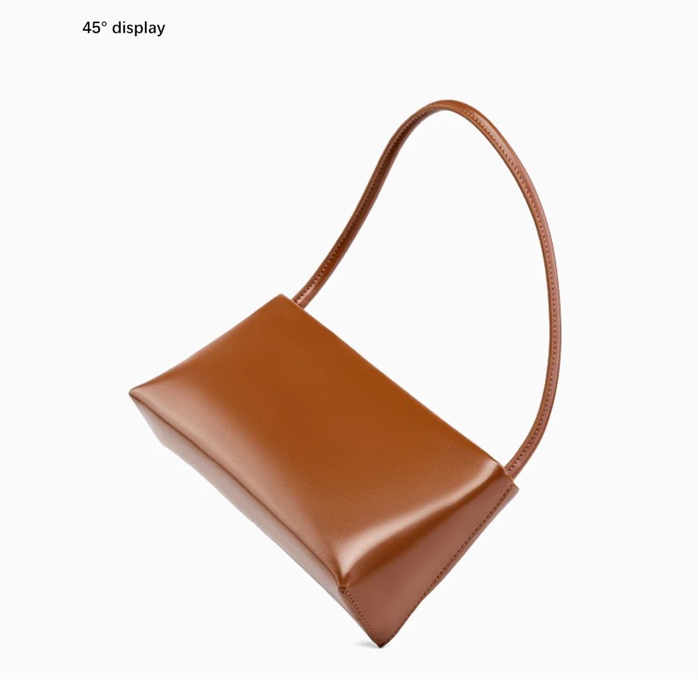 Bolsa Baguette de Couro Loraine | Baguette Handbags | Cores variadas | Detalhe 4 | Vivièn