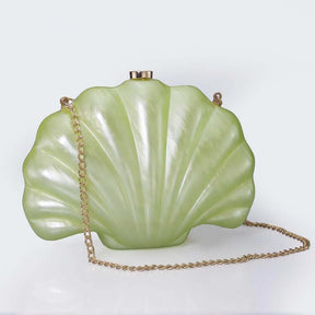 Bolsa de Acrílico Concha Sereia | Clutch Bags | Cores variadas | Detalhe 14 | Vivièn