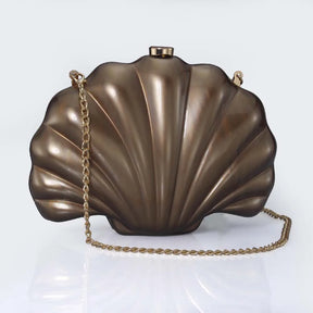 Bolsa de Acrílico Concha Sereia | Clutch Bags | Cores variadas | Detalhe 15 | Vivièn