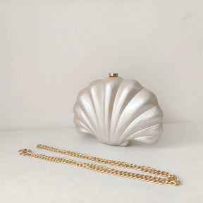 Bolsa de Acrílico Concha Sereia | Clutch Bags | Cores variadas | Detalhe 16 | Vivièn