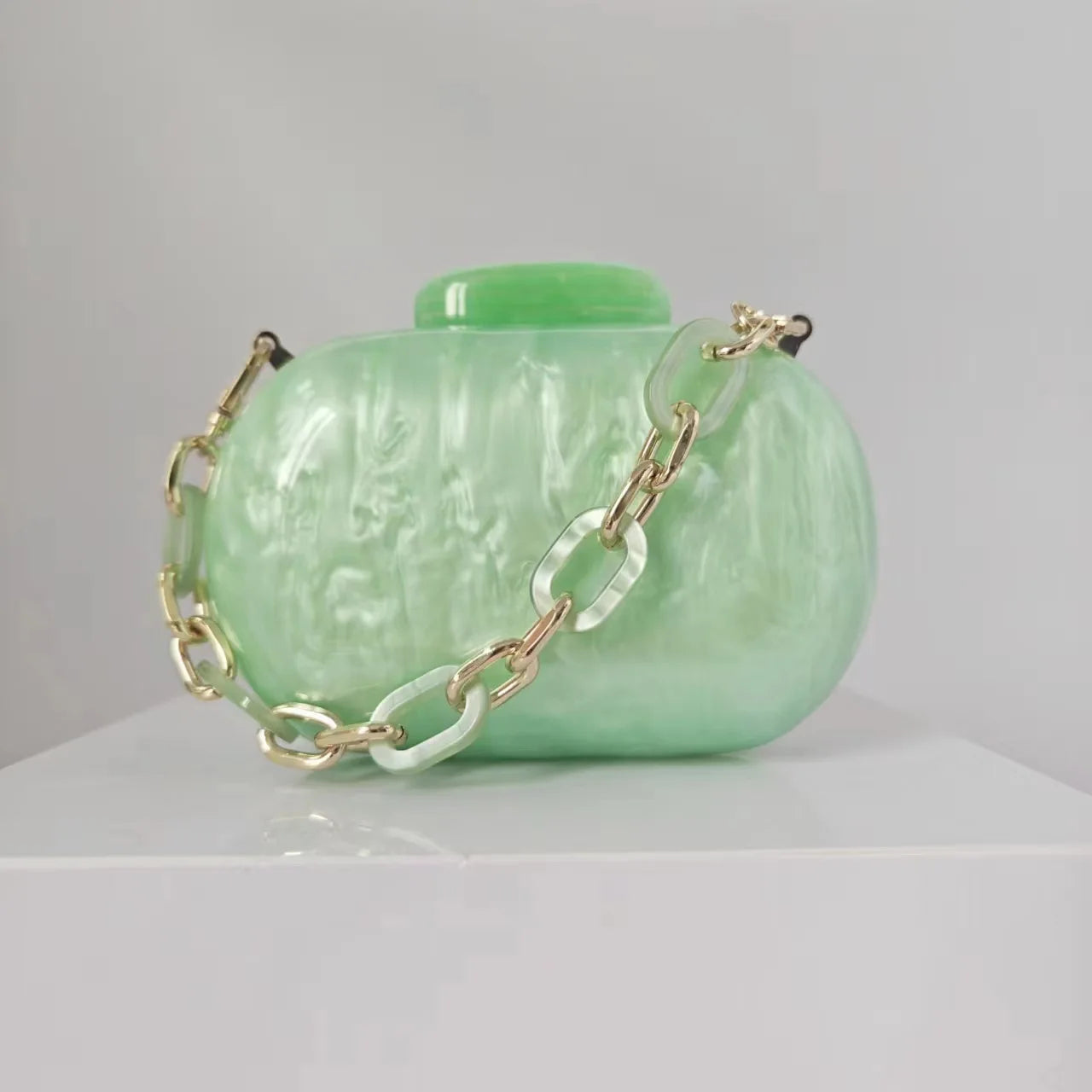Bolsa de Acrílico Mônaco | Clutch Bags | Cores variadas | Detalhe 10 | Vivièn