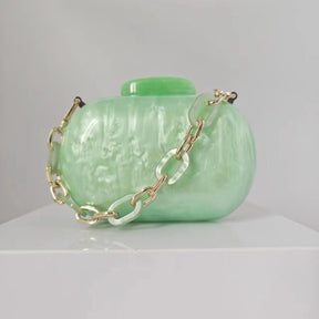 Bolsa de Acrílico Mônaco | Clutch Bags | Cores variadas | Detalhe 10 | Vivièn