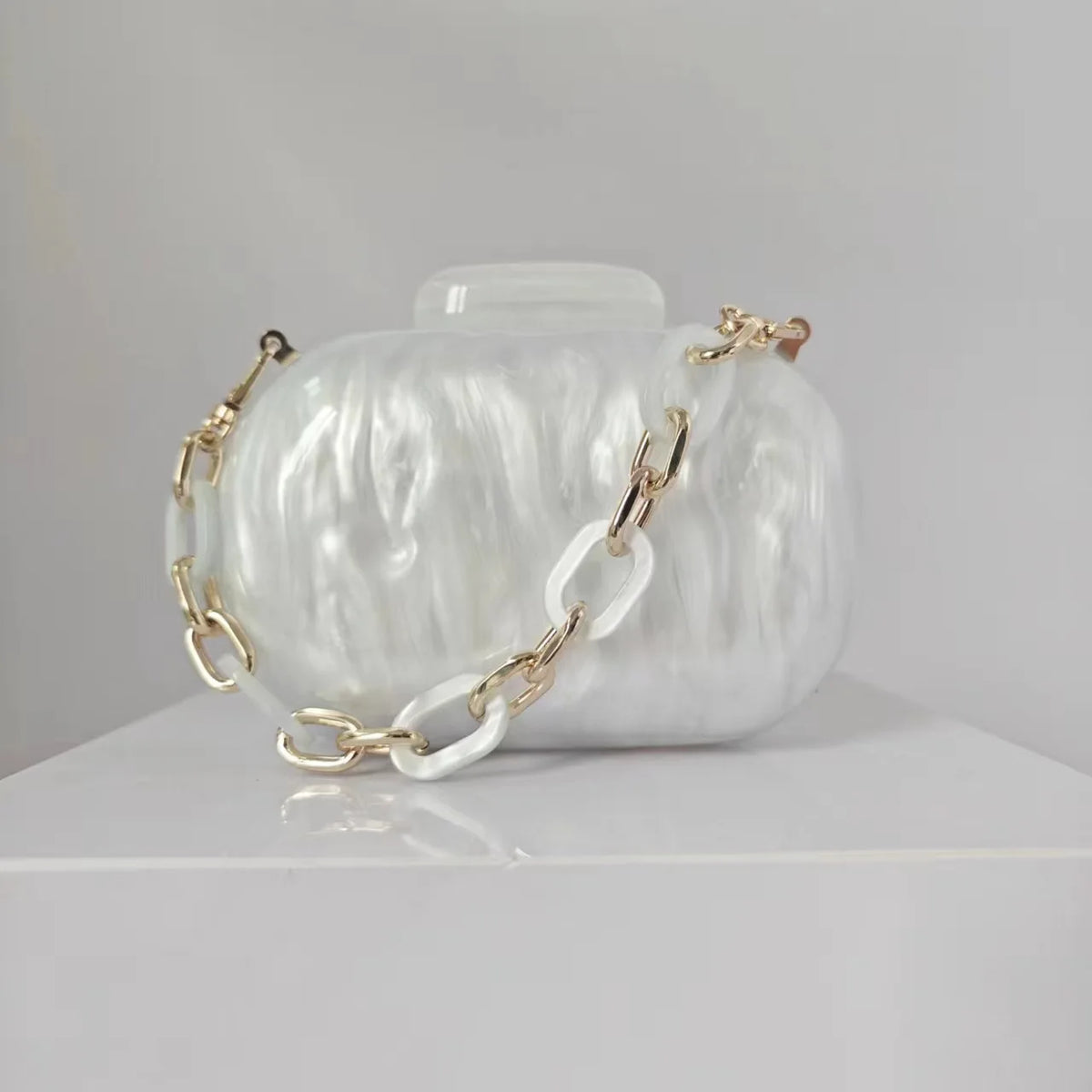 Bolsa de Acrílico Mônaco | Clutch Bags | Cores variadas | Detalhe 15 | Vivièn