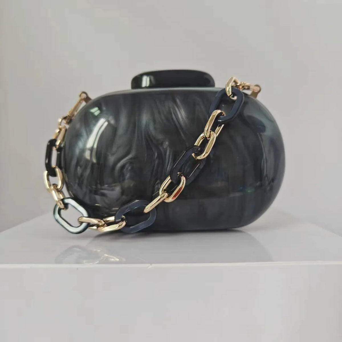 Bolsa de Acrílico Mônaco | Clutch Bags | Cores variadas | Detalhe 16 | Vivièn