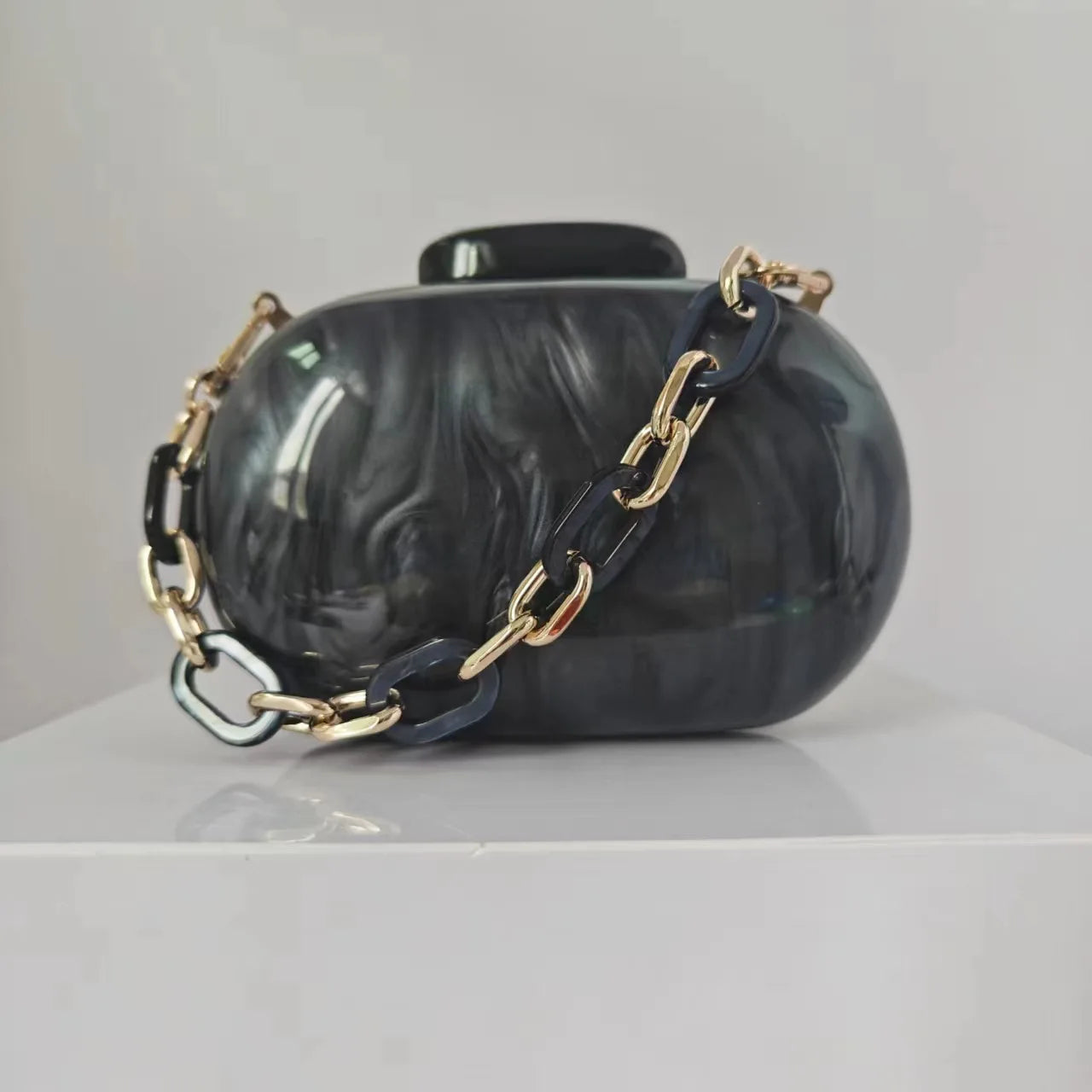 Bolsa de Acrílico Mônaco | Clutch Bags | Cores variadas | Detalhe 16 | Vivièn