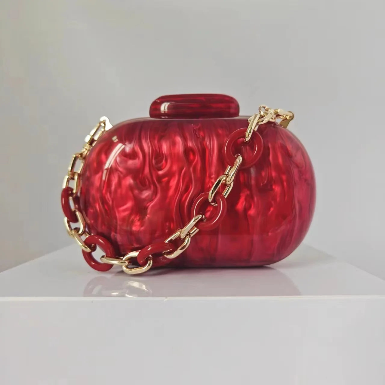 Bolsa de Acrílico Mônaco | Clutch Bags | Cores variadas | Detalhe 17 | Vivièn