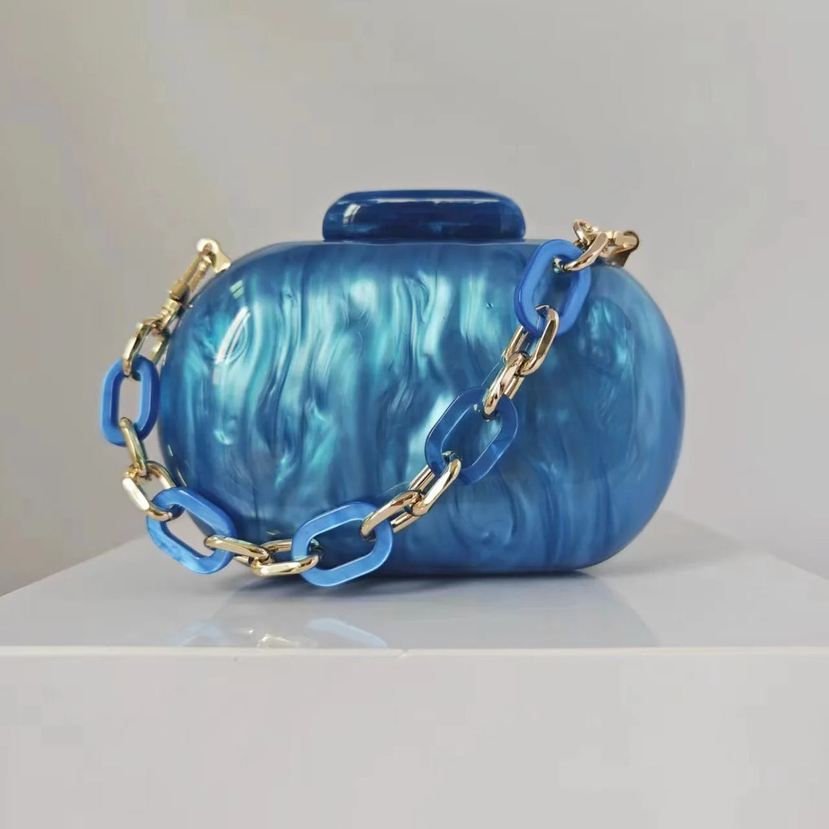 Bolsa de Acrílico Mônaco | Clutch Bags | Cores variadas | Detalhe 7 | Vivièn