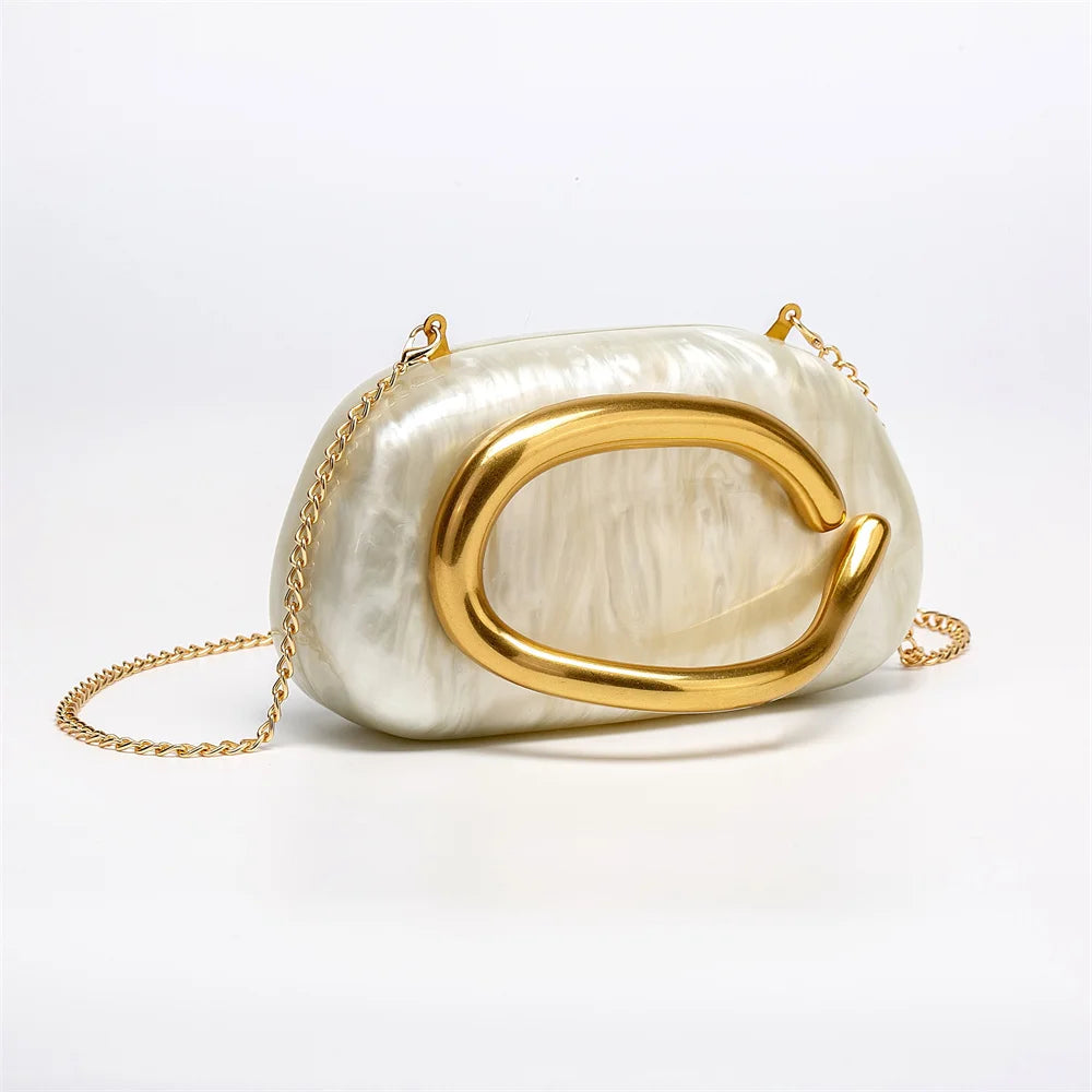 Bolsa de Acrílico Munique | Clutch Bags | Cores variadas | Detalhe 2 | Vivièn
