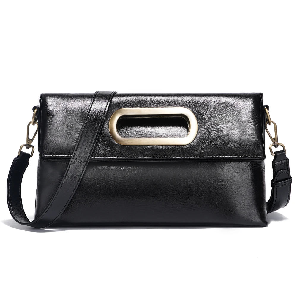 Bolsa de Couro Genuíno Seraphine | Shoulder Bags | Cores variadas | Detalhe 14 | Vivièn