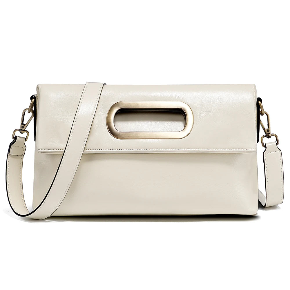 Bolsa de Couro Genuíno Seraphine | Shoulder Bags | Cores variadas | Vivièn