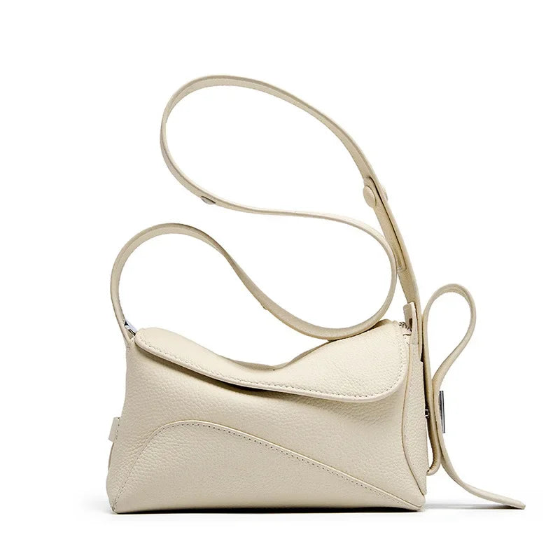 Bolsa de Couro Geométrica – Ombro e Transversal | Shoulder Bags | Cores variadas | Detalhe 7 | Vivièn