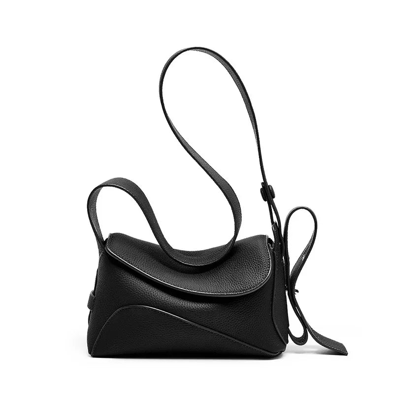 Bolsa de Couro Geométrica – Ombro e Transversal | Shoulder Bags | Cores variadas | Detalhe 8 | Vivièn