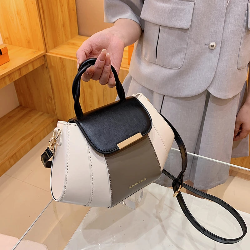 Bolsa de Couro PU Macio Berlin | Cross Body Bags | Cores variadas | Detalhe 17 | Vivièn