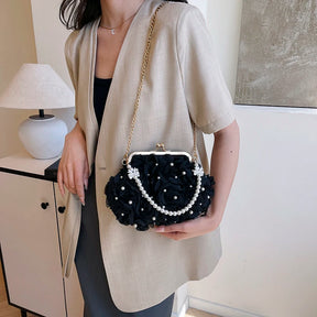 Bolsa de Jantar Elegante de Luxo Florença | Clutch Bags | Cores variadas | Detalhe 12 | Vivièn