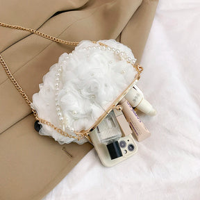 Bolsa de Jantar Elegante de Luxo Florença | Clutch Bags | Cores variadas | Detalhe 2 | Vivièn
