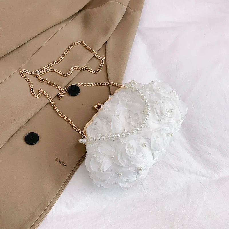Bolsa de Jantar Elegante de Luxo Florença | Clutch Bags | Cores variadas | Detalhe 23 | Vivièn