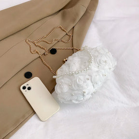 Bolsa de Jantar Elegante de Luxo Florença | Clutch Bags | Cores variadas | Detalhe 24 | Vivièn